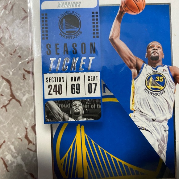 2018-19 Panini Contenders Season Ticket LeBron James/Kevin Durant - Picture 5 of 9